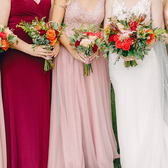 JJ’s House size 6 dusty rose bridesmaids/prom dress. - Picture 5 of 5